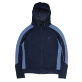 Nike Vintage Hoodie in Marineblau Größe M